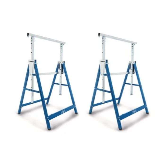 Lot 2 tréteaux télescopiques Scheppach à 29.9 €