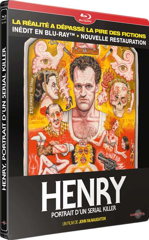 Blu-ray Henry - Portrait d'un serial killer [Édition SteelBook] à 14.75 €