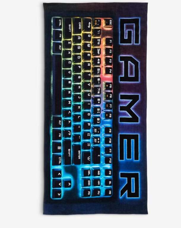 Drap de douche GAMER 70x140 à 5 €