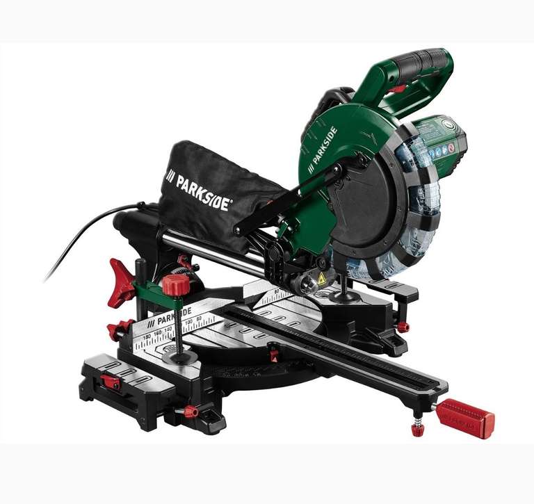 Scie a onglet radiale Parkside à 99 €