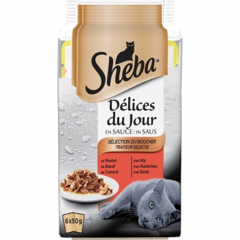 Patée pour chat Sheba pas cher ( Valable partout )