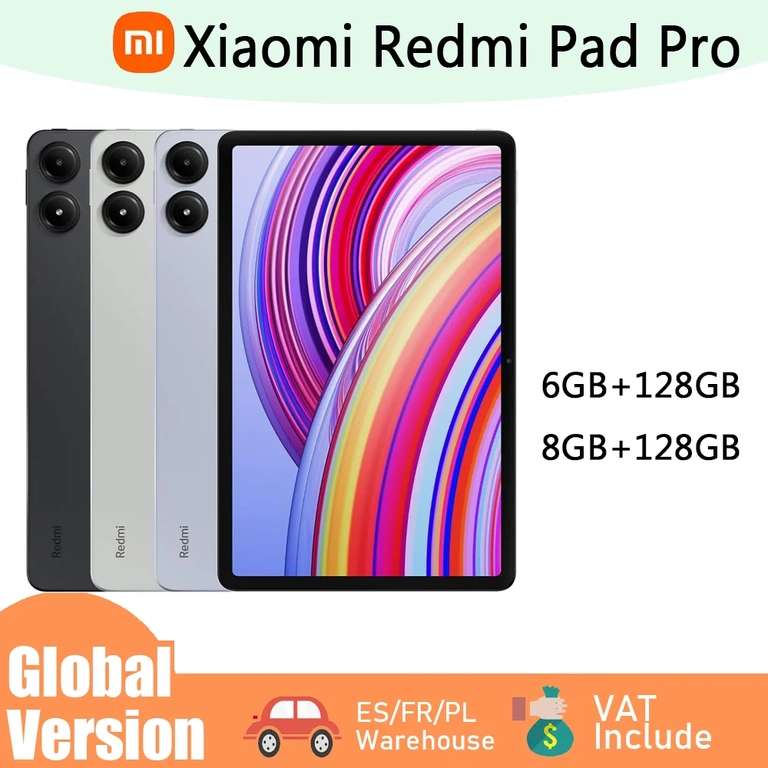 Redmi Pad Pro 6 + 128Go à 159.8 €
