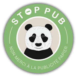 Autocollant stop pub gratuit