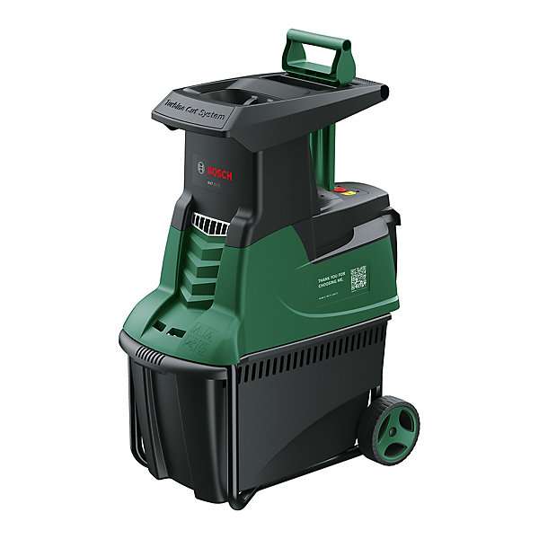 [Membres C-Casto] Broyeur de végétaux électrique filaire Bosch AXT 25 TC , 2500 W, branche maxi 45 mm, bruit 90 dB (via odr 40€) à 316.92 €