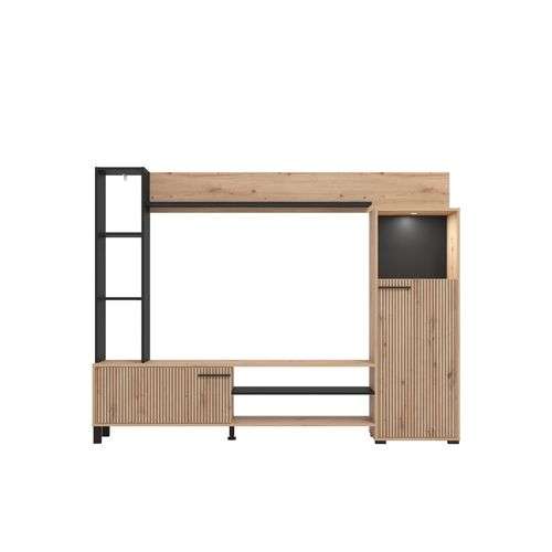 Mur TV RETIMNO imitation chêne à 199.99 €