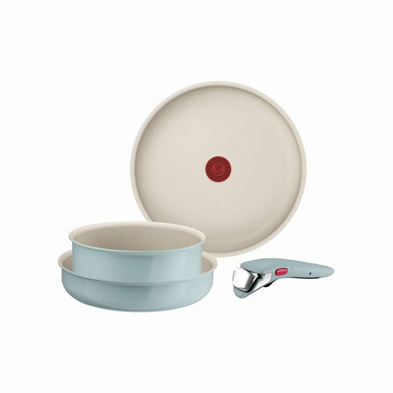 Batterie de cuisine 4 pièces Tefal Ingenio - Serenity, Revêtement antiadhésif, L828S404 à 49.99 €