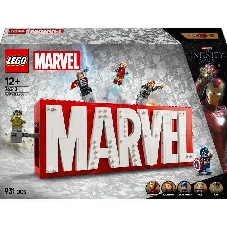 LEGO Marvel 76313 - Logo Marvel à 48.9 €