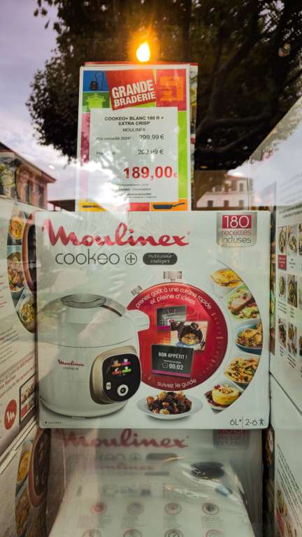Bundle Cookeo+ 180 recettes + Extra Crisp à 189,00€ - Marques Avenue à 189 €