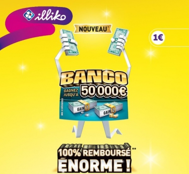 illiko BANCO 100% remboursé via shopmium 