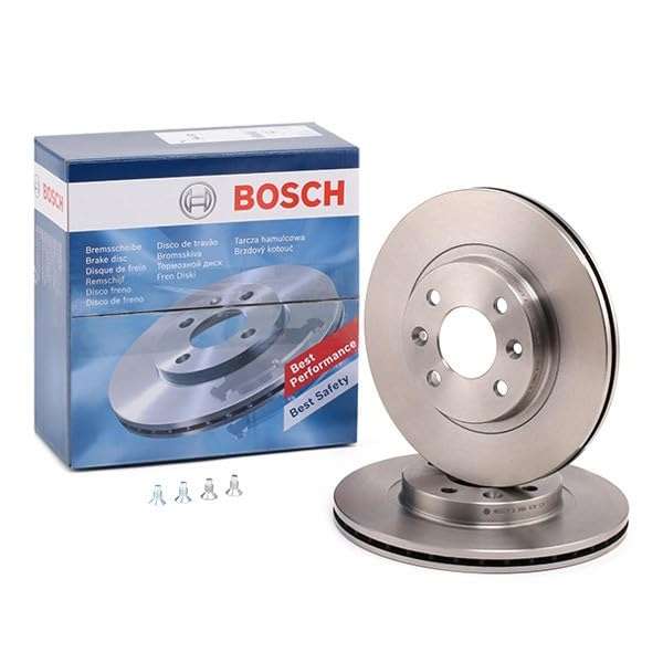 Jeu de 2 Disques de Frein Avant Ventilés Bosch BD109 - Certification ECE-R90 à 30.45 €