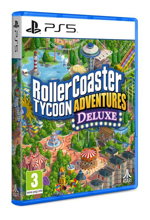 RollerCoaster Tycoon Adventures Deluxe sur PS5 à 14.99 €