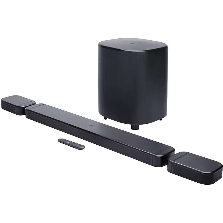 Barre de son 7.1 JBL Bar 800 MK2 avec Caisson de basse sans fil - 780W RMS, WiFi / AirPlay / Bluetooth, Dolby Atmos & Dolby Vision (Noir) à 749 €