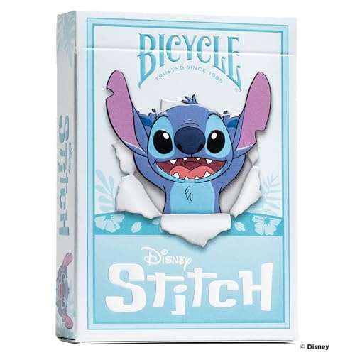 Jeu de carte à jouer Bicycle Disney Stitch à 5.99 €