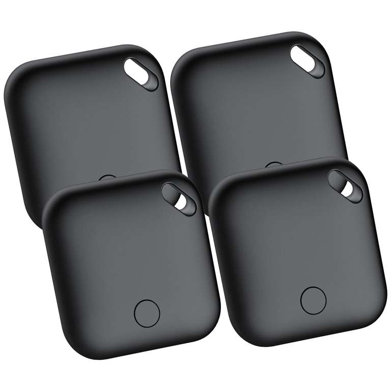 Lot de 4 Traceurs Cascho Air Tag - Localisateurs de Clés Fonctionne avec Apple Find My (Uniquement iOS), 100dB Bip (Vendeur Tiers) à 18.99 €