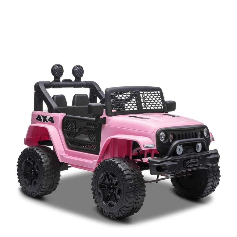 [Pré-commande] Voiture Électrique Smx Jeep Mountain - Rose ou Noir à 169 €