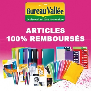 Fournitures scolaires 100% remboursées !!