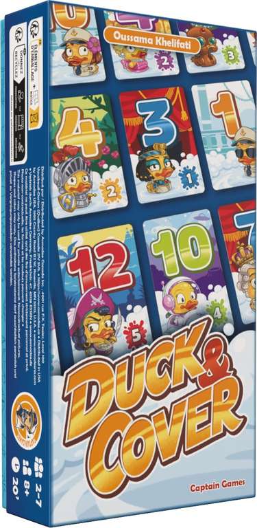 Jeu de société - Duck & Cover (via coupon) à 8.66 €