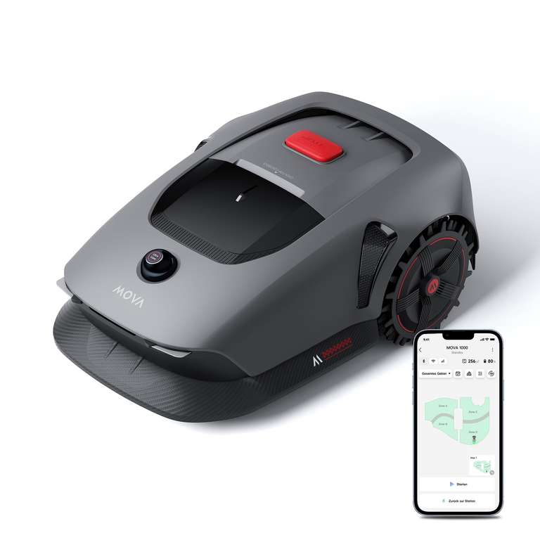 Robot tondeuse Mova 1000 à 799 €
