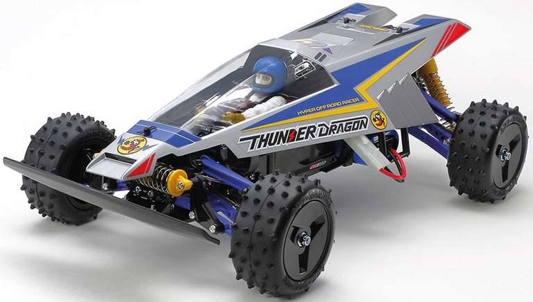 Kit Voiture Télécommandée Tamiya Thunder Dragon 2021 - 1/10 4WD EP Buggy à 119.99 €