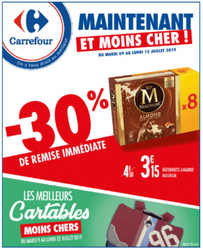 Optimisation du catalogue Carrefour du 09/07/2019 au 15/07/2019 