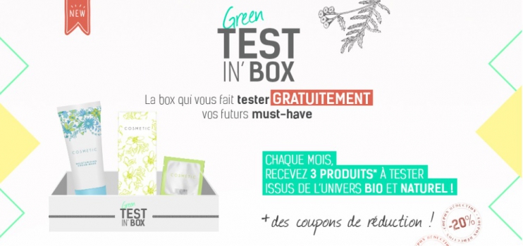 Box échantillons gratuite !  