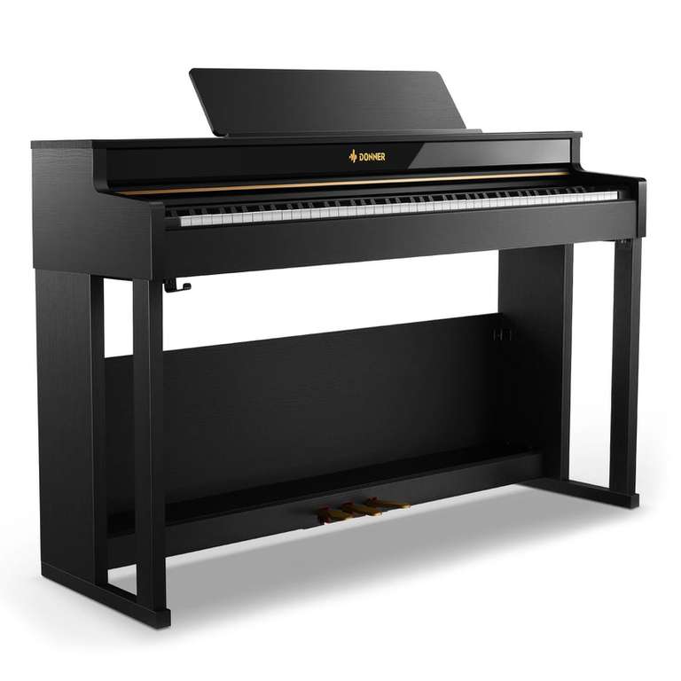 Sélection d'Instruments de Musique en Promotion - Ex : Piano Numérique à Touches Pondérées Donner DDP-400 (donnermusic.com) à 779.99 €