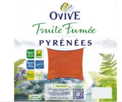 Optimisation Ovive Truite fumée des pyrénées chez Intermarché