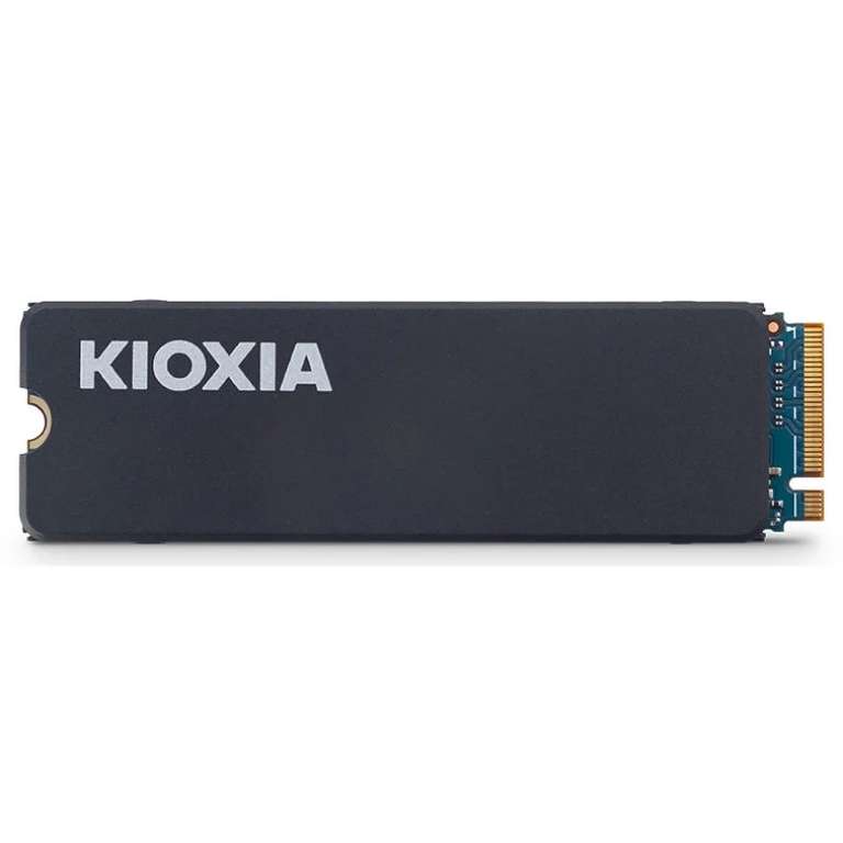 SSD M2 NVMe Kioxia Exceria avec dissipateur (TLC DRAM) - 2 To jusqu'à 6 200 Mo/s à 112.64 €