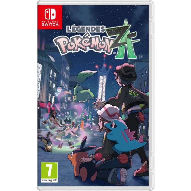 Légendes Pokémon Z-A sur Nintendo Switch (via 5€ cagnottés) à 41.99 €