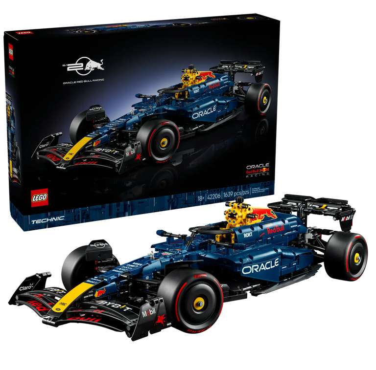 Lego Technic 42206 Oracle Red Bull Racing RB20 F1 Car (Via 64 € sur la Carte de Fidélité) à 105.9 €