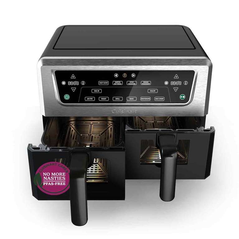 Friteuse à air Cuisinart XXL Air Fryer SANS PFAS 10,4L à 109.99 €