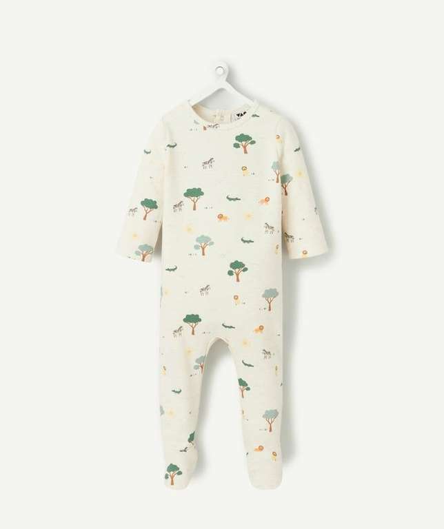 [Membres Taokids] Pyjama chaud coton Bio Tape à l'oeil - 1 mois à 24 mois à 8 €