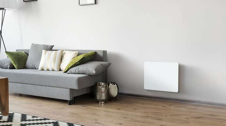 RADIATEUR ÉLECTRIQUE CÉRAMIQUE BLANC 1000W YLIAS à 74.9 €