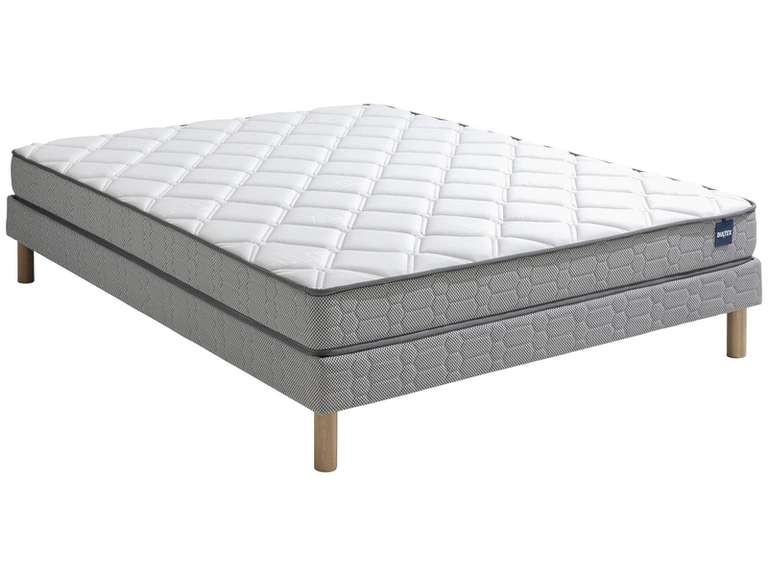 Ensemble matelas et sommier Mousse Bultex Run Pack 2 soutien Ferme - épaisseur 18 cm, 140x190 cm à 549.98 €