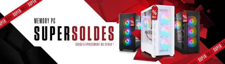 PC GAMER | AMD Ryzen 7 5700X 8x3.40GHz | 16Go DDR4 | RX 9060 XT 8Go | 1To M.2 SSD à 649 €