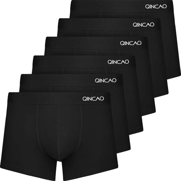 Lot de 6 Boxers en Coton Fitted Trunk (Vendeur tiers) à 21.42 €