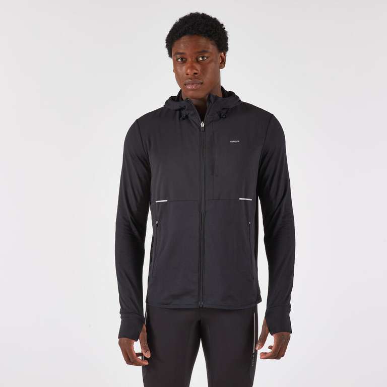 Veste chaude de running Kiprun Run 100 Warm - Tailles du S au 2XL à 27.99 €