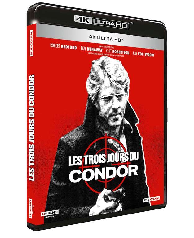Blu-ray 4K Ultra HD Les 3 Jours du Condor à 12.09 €