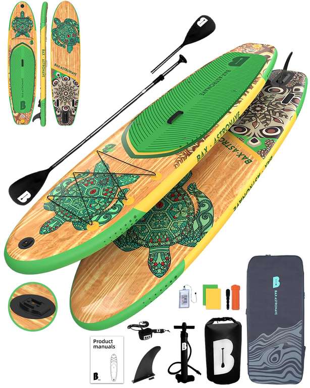 Planche de stand up paddle gonflable BAX ASTRONAVE 335 cm à 119.2 €