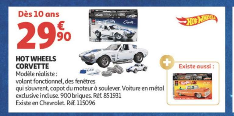 Miniature 1/64 - Corvette Mattel brick shop à 29.9 €