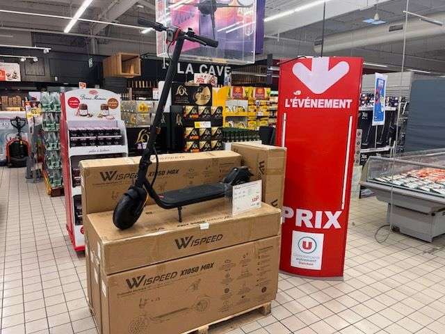 Trottinette électrique wispeed à 129 €