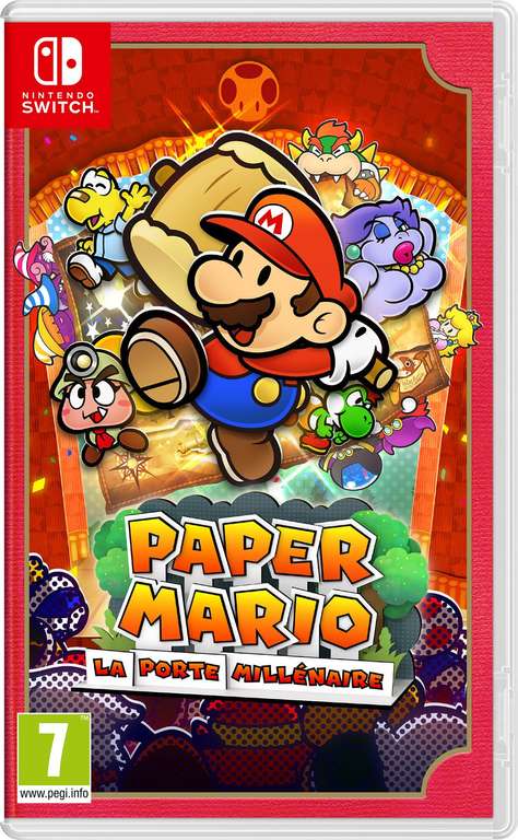 Paper Mario : La Porte Millénaire sur Nintendo Switch à 29.99 €