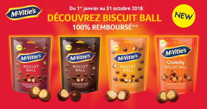 McVitie’s 100% remboursée