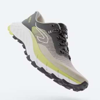 Chaussures de Trail Running homme Kiprun MT Cushion 2, Beige Jaune - Du 39 au 48 à 87.99 €