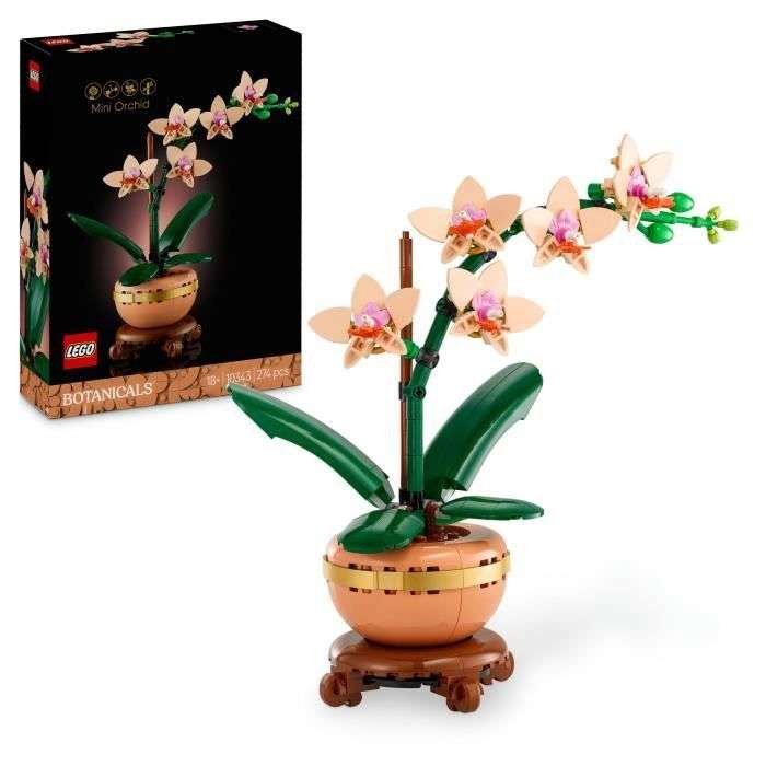 Lego Botanicals 10343 L’Orchidée Miniature à 19.13 €