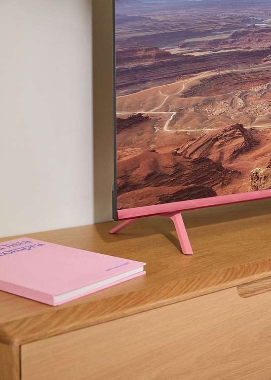 Téléviseur intelligent QLED 4K avec écran antireflet et cadre de couleur à 359.95 €