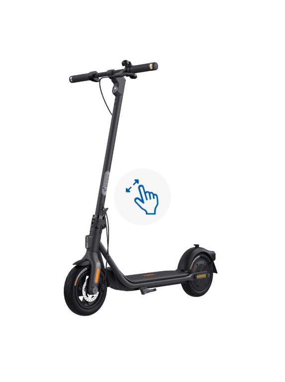 Trottinette électrique Segway Ninebot F2 E - 25km/h 400/800W pente 18° autonomie 40km 10'' tubeless 17.2kg à 299.99 €