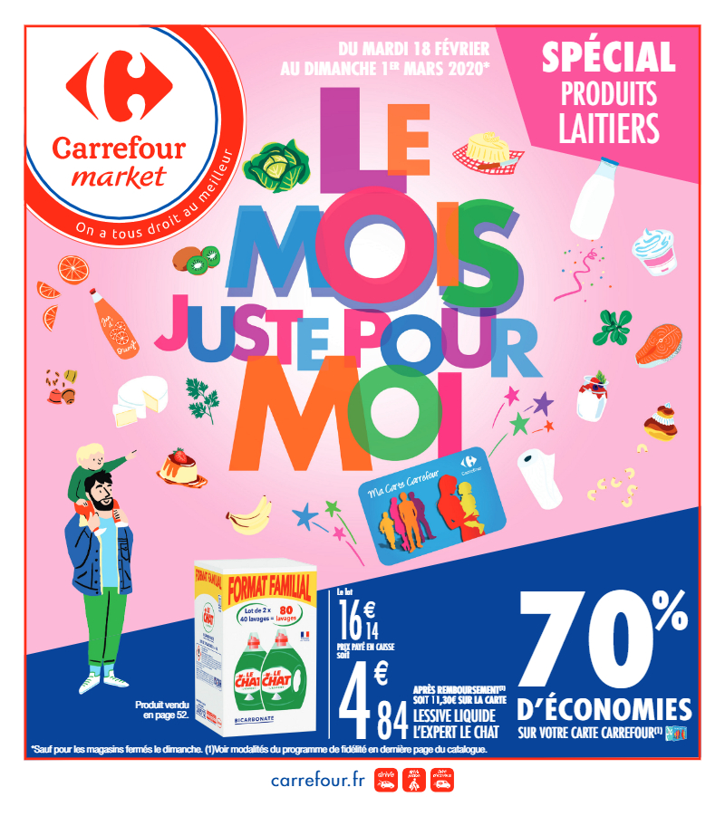Catalogue Carrefour Market du 18 février au 1 mars sur Courses à petits