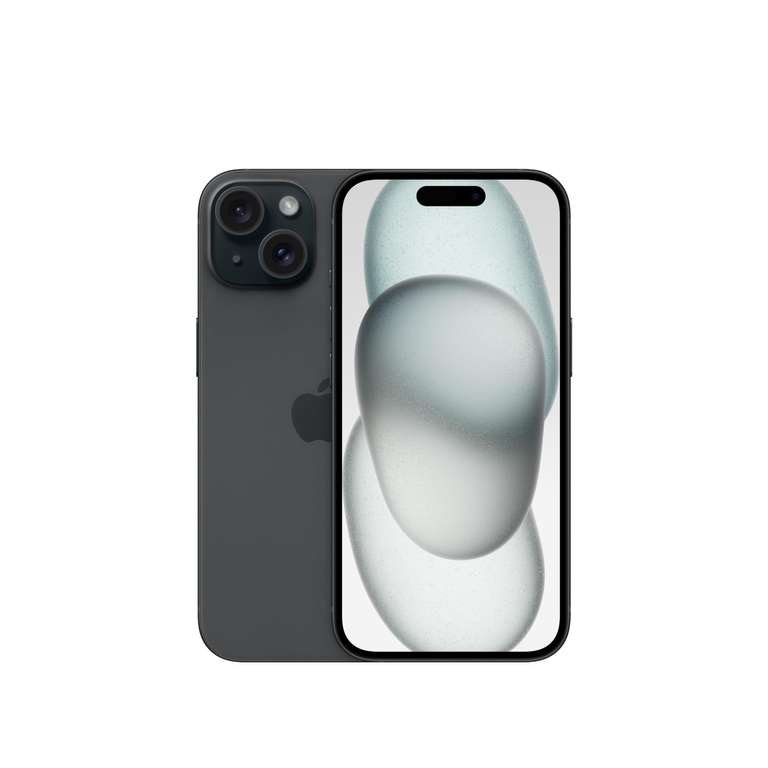 Apple iPhone 15 (128 Go) - Noir à 589.18 €
