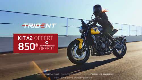 TRIUMPH TRIDENT 660 2025 à 7845 €